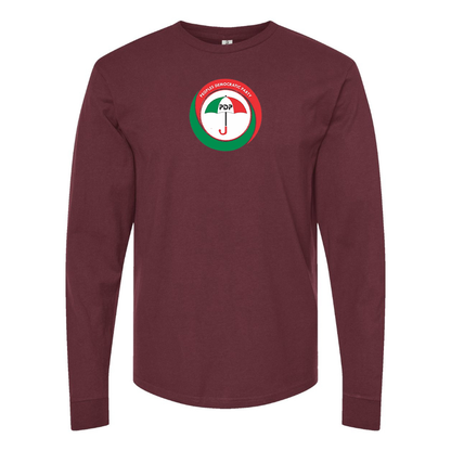 Men's  PDP Logo  Cotton Long Sleeve T-Shirt