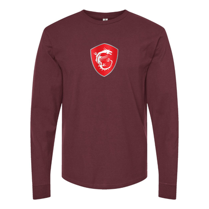 Men's MSI Symbol Logo Long Sleeve T-Shir