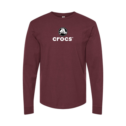 Men's Crocs Logo Long Sleeve T-Shirt