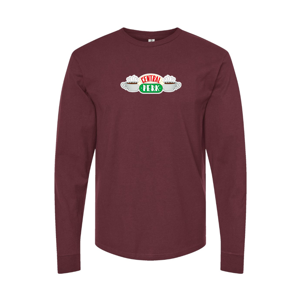 Men's Central Perk Logo Long Sleeve T-Shirt