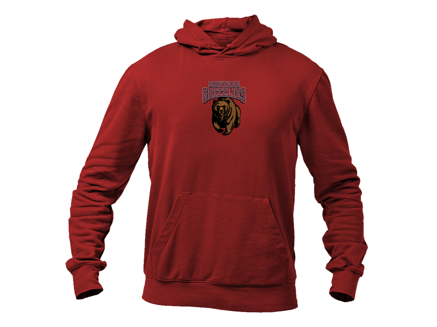 Men's Montana Grizzliesl Gildan  Heavy Blend Hooded Sweatshirt