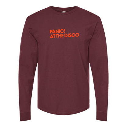 Men's Panic! At The Disco Logo Long Sleeve T-Shirt