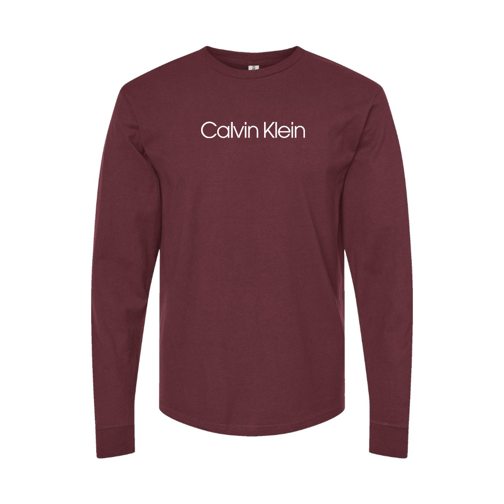 Men's Calvin Klein Logo Long Sleeve T-Shirt