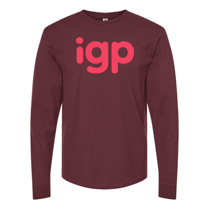 Men's Indian Gifts Portal  Logo Cotton Long Sleeve T-Shirt