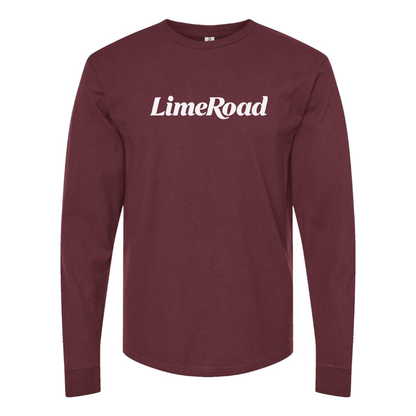 Men's Limeroad Logo Cotton Long Sleeve T-Shirt