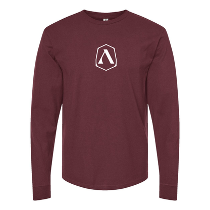 Men's Adamastor  Logo Cotton Long Sleeve T-Shirt