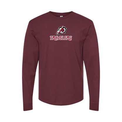 Men's Arkansas Travelers Logo Long Sleeve T-Shirt