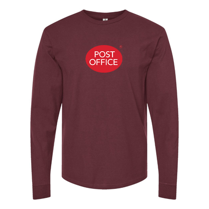 Men's Post Office Logo Long Sleeve T-Shirt