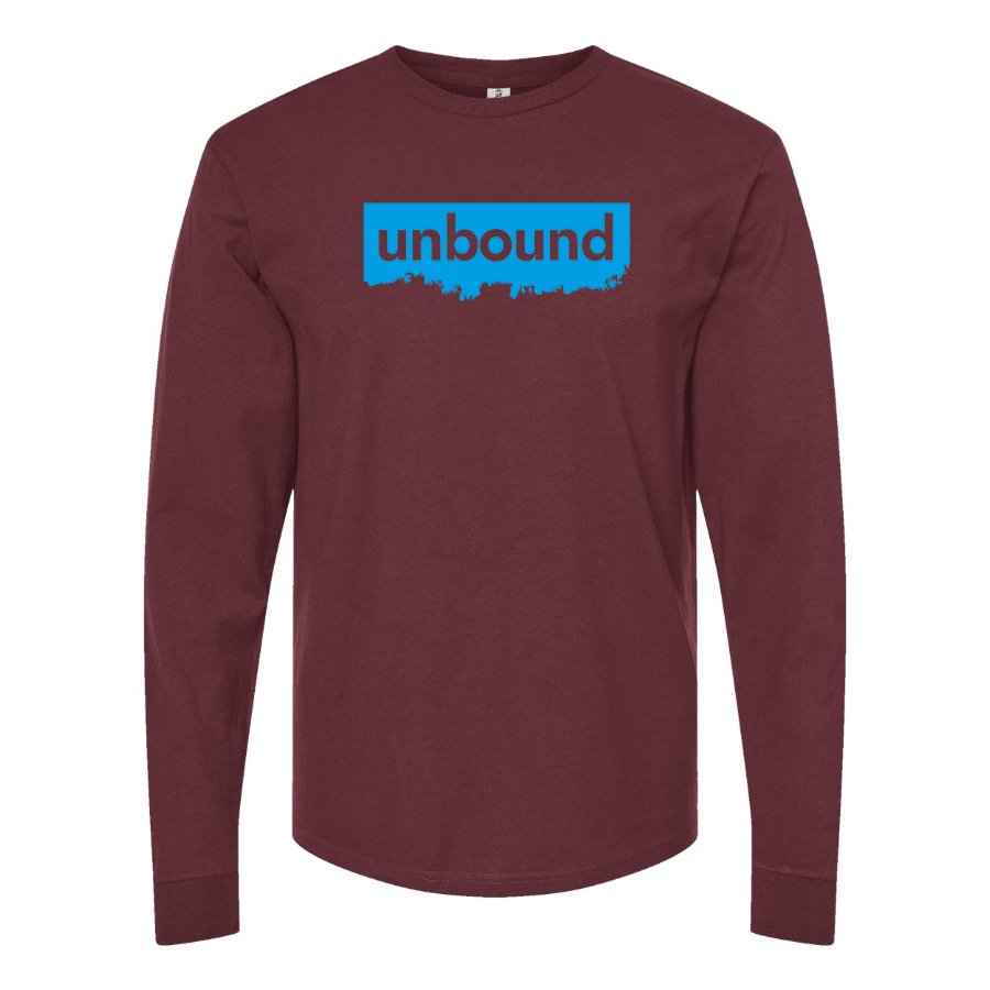 Men's Unbound Live Logo  Cotton Long Sleeve T-Shirt