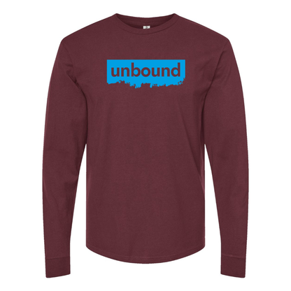 Men's Unbound Live Logo  Cotton Long Sleeve T-Shirt