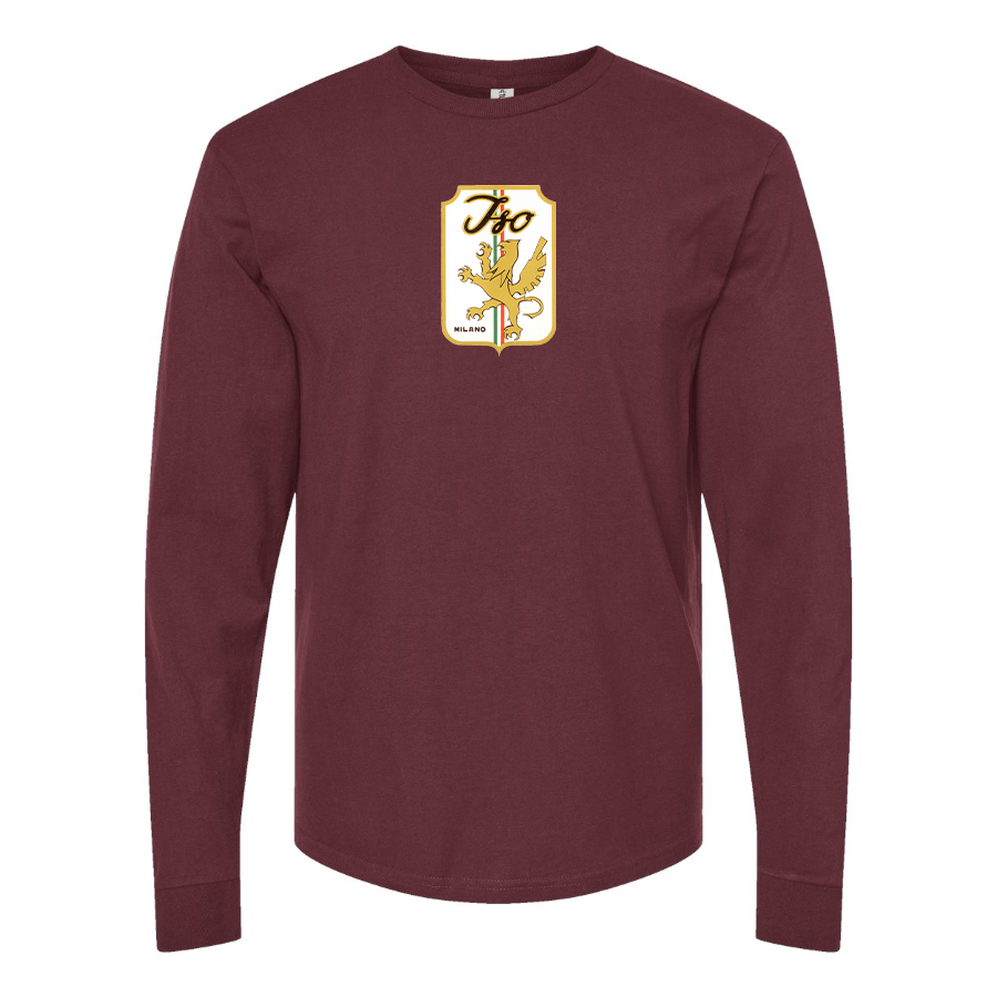 Men's  Iso Logo Cotton Long Sleeve T-Shirt