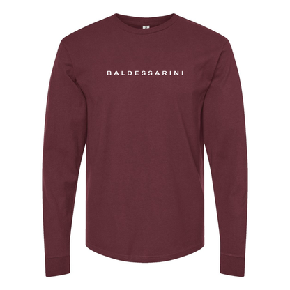 Men's Baldessarini Logo Cotton Long Sleeve T-Shirt
