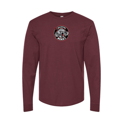 Men's Long Brampton Beast Logo Sleeve T-Shirt