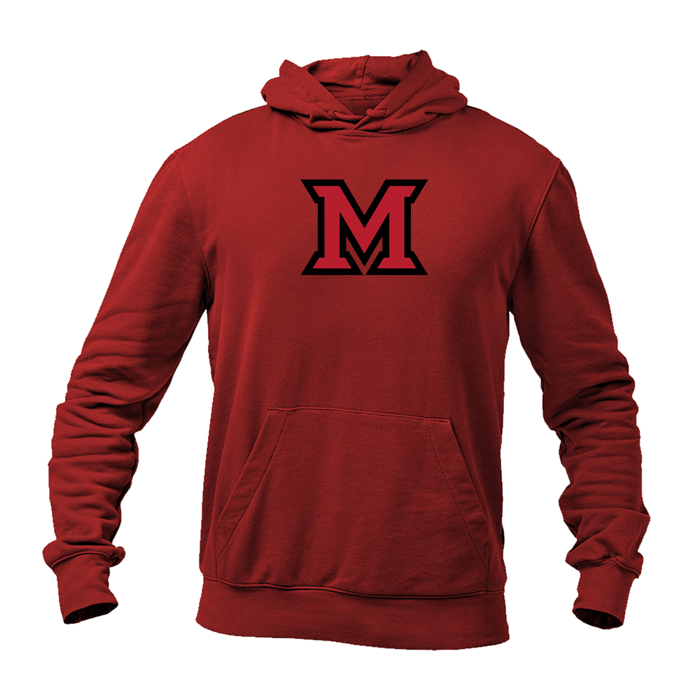 Men's Miami Ohio RedHawks Logo Pullover Hoodie