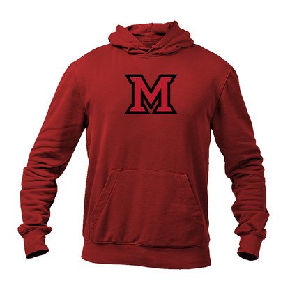 Men's Miami Ohio RedHawks Logo Pullover Hoodie