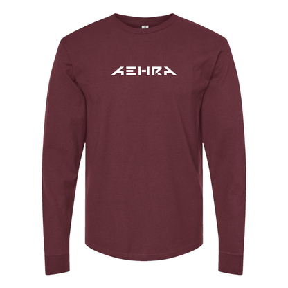 Men's AEHRA   Logo Cotton Long Sleeve T-Shirt