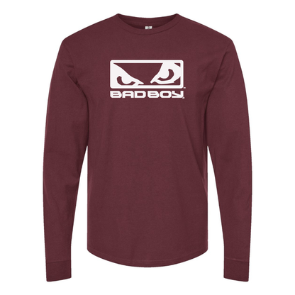 Men's  Badboy Logo Cotton Long Sleeve T-Shirt
