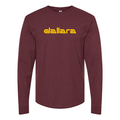 Men's Dallara Logo Cotton Long Sleeve T-Shirt