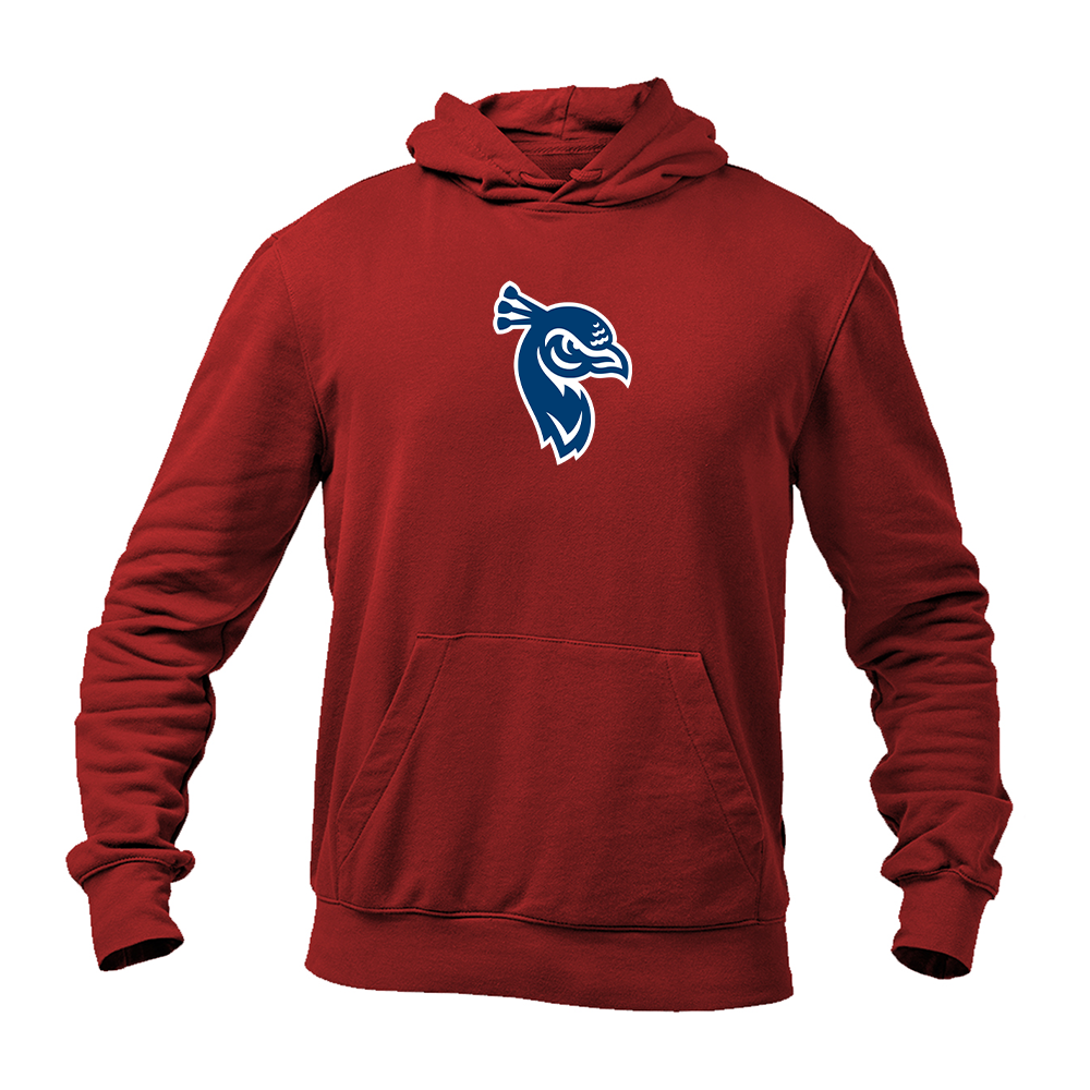 Men's Saint Peters Peacocks Logo Gildan  Heavy Blend Hooded Sweatshirt