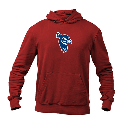 Men's Saint Peters Peacocks Logo Gildan  Heavy Blend Hooded Sweatshirt
