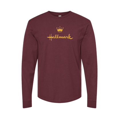 Men's Hallmark golden logo Long Sleeve T-Shirt