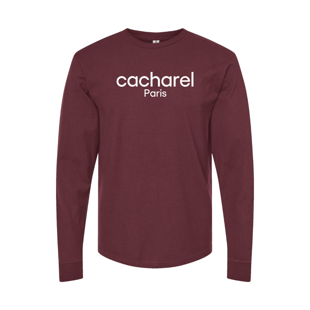 Men's Cacharel Logo Long Sleeve T-Shirt
