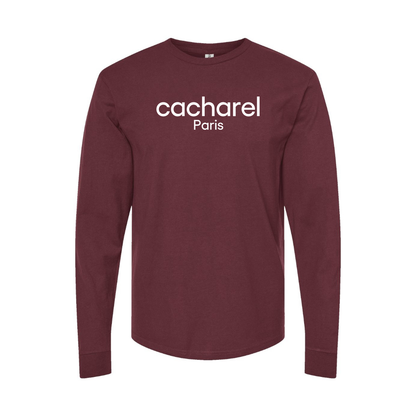 Men's Cacharel Logo Long Sleeve T-Shirt