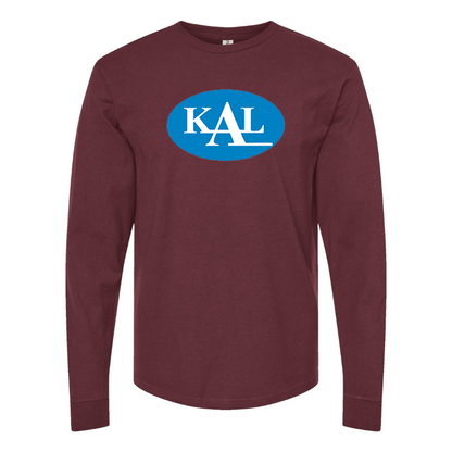 Men's Kerala Automobiles Limited Logo Cotton Long Sleeve T-Shirt