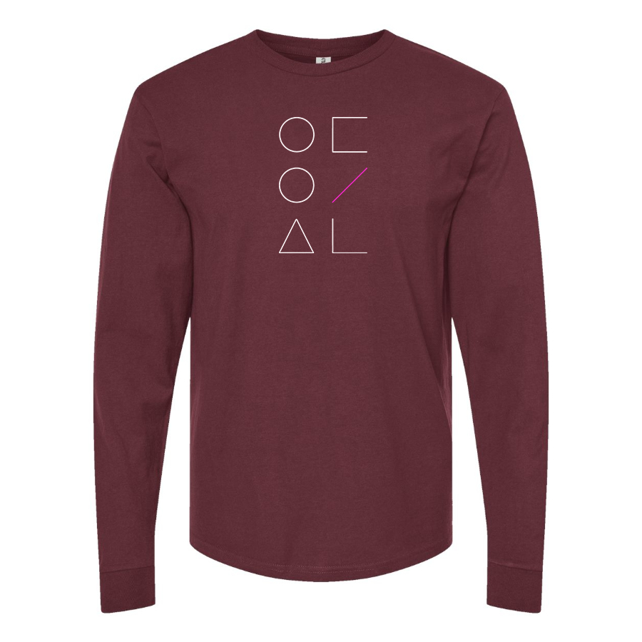 Men's  LOONA Logo Cotton Long Sleeve T-Shirt