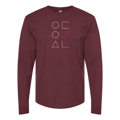 Men's  LOONA Logo Cotton Long Sleeve T-Shirt