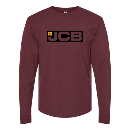Men's JCB Logo Cotton Long Sleeve T-Shirt