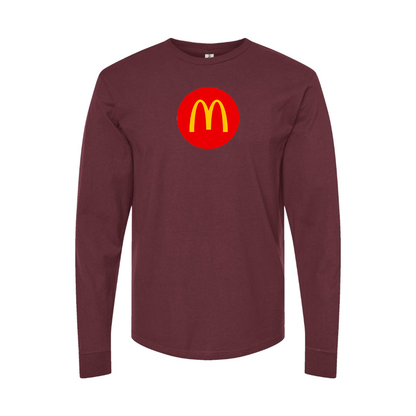 Men's McDonalds  Logo Long Sleeve T-Shirt