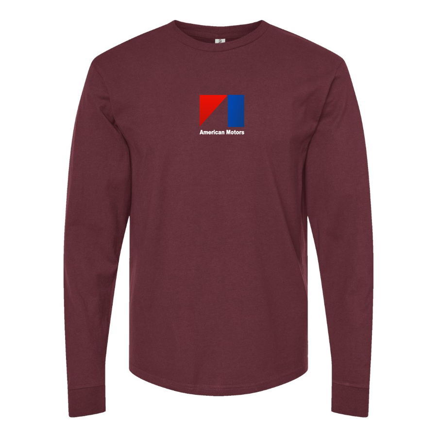 Men's AMC  Logo Cotton Long Sleeve T-Shirt