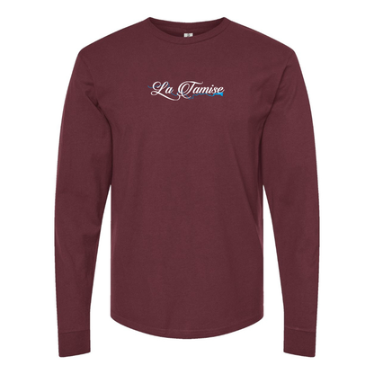 Men's La Tamise Logo  Cotton Long Sleeve T-Shirt