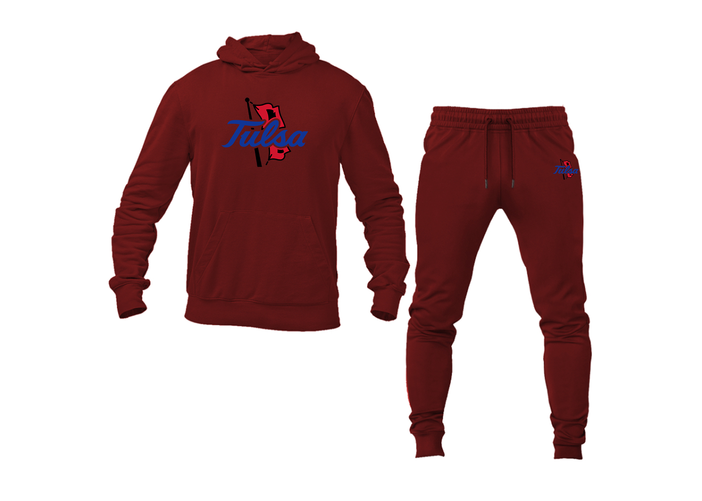 Men's Tulsa Golden Hurricane Hoodie Joggers Set