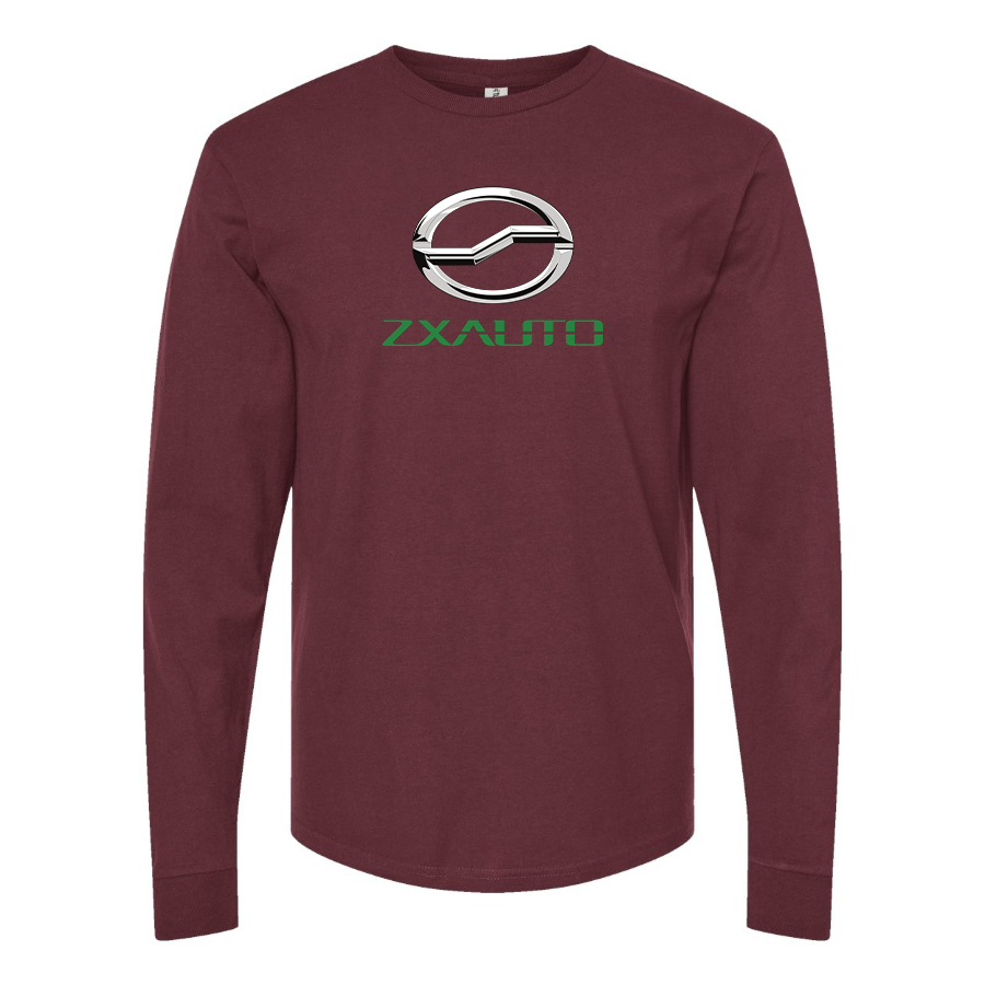 Men's ZX Logo  Cotton Long Sleeve T-Shirt