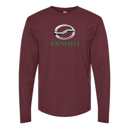 Men's ZX Logo  Cotton Long Sleeve T-Shirt