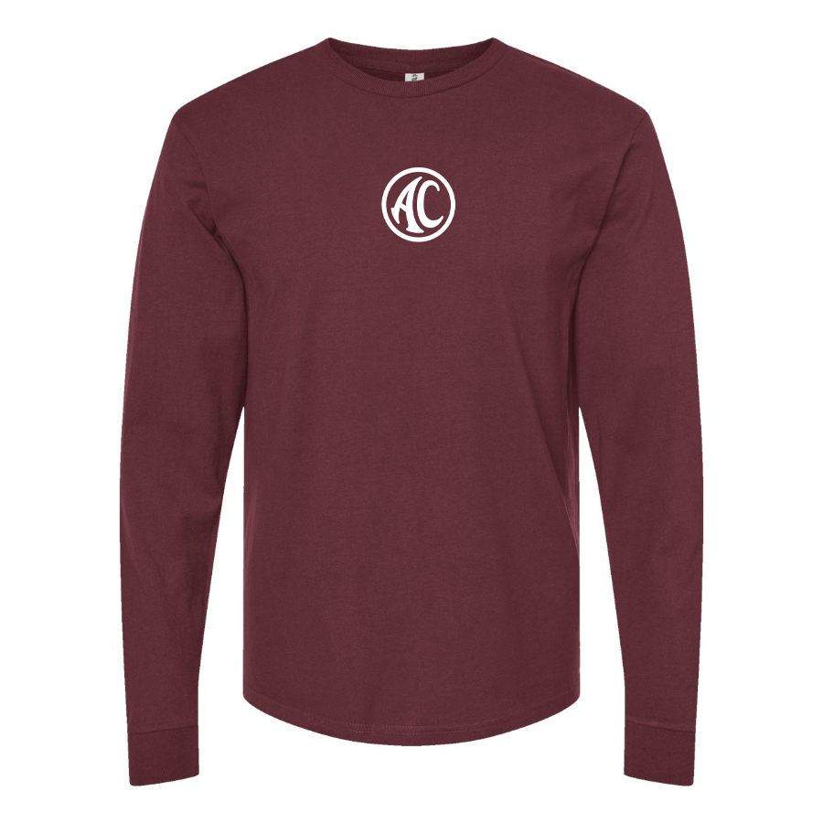 Men's AC Logo Cotton Long Sleeve T-Shirt