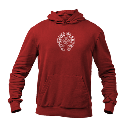 Men's Chrome Hearts Logo Pullover Hoodie