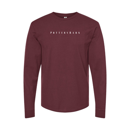 Men's PotteryBarn Logo Long Sleeve T-Shirt