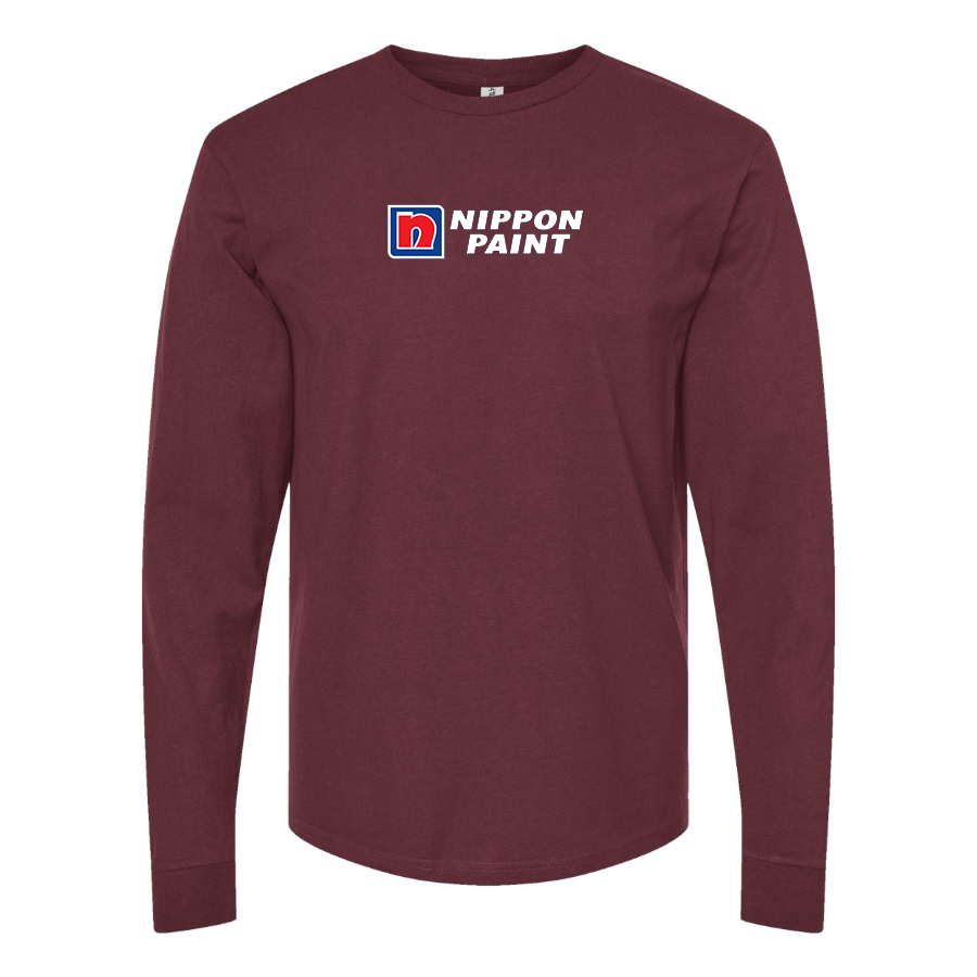 Men's Nippon Paint Logo  Cotton Long Sleeve T-Shirt