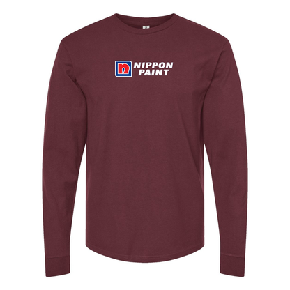 Men's Nippon Paint Logo  Cotton Long Sleeve T-Shirt