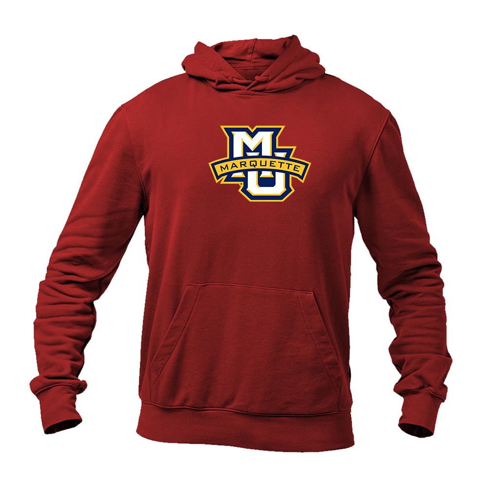 Men's Marquette Golden Eagles Logo Pullover Hoodie