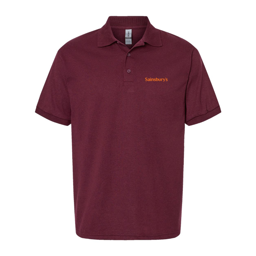 Men's Sainsbury_s Logo Dry Blend Polo