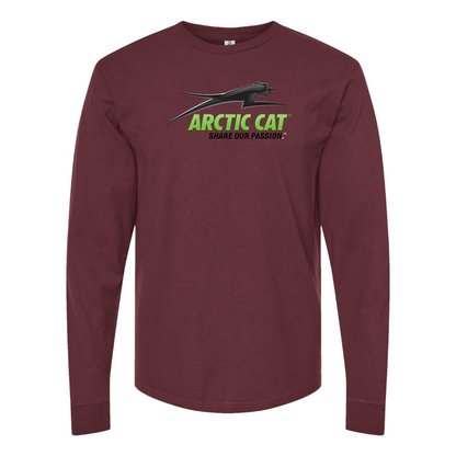 Men's  Arctic Cat  Logo Cotton Long Sleeve T-Shirt