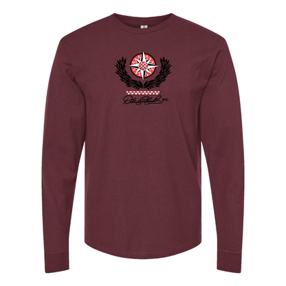 Men's Dale Earnhardt Inc Logo Cotton Long Sleeve T-Shirt