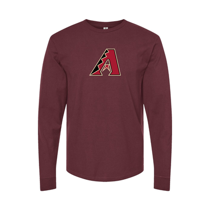 Men's Arizona Diamondbacks Logo Long Sleeve T-Shirt