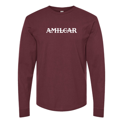 Men's Amilcar Italiana Logo Cotton Long Sleeve T-Shirt