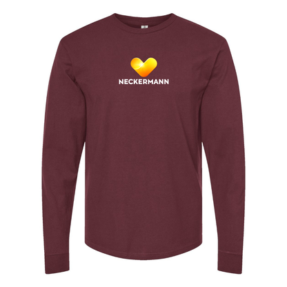Men's  Neckermann Logo  Cotton Long Sleeve T-Shirt