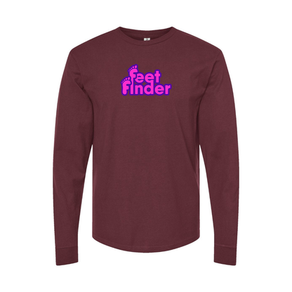 Men's FeetFinder Logo Long Sleeve T-Shirt